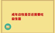 成年边牧是否还需要吃益生菌