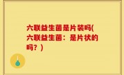 六联益生菌是片装吗(六联益生菌：是片状的吗？)