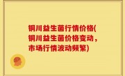 铜川益生菌行情价格(铜川益生菌价格变动，市场行情波动频繁)