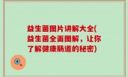 益生菌图片讲解大全(益生菌全面图解，让你了解健康肠道的秘密)