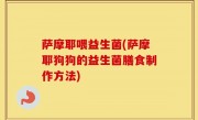 萨摩耶喂益生菌(萨摩耶狗狗的益生菌膳食制作方法)