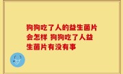 狗狗吃了人的益生菌片会怎样 狗狗吃了人益生菌片有没有事