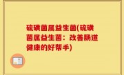硫磺菌属益生菌(硫磺菌属益生菌：改善肠道健康的好帮手)