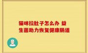猫咪拉肚子怎么办 益生菌助力恢复健康肠道