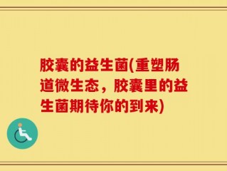 胶囊的益生菌(重塑肠道微生态，胶囊里的益生菌期待你的到来)