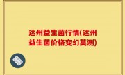 达州益生菌行情(达州益生菌价格变幻莫测)