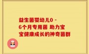 益生菌婴幼儿0 - 6个月专用菌 助力宝宝健康成长的神奇菌群
