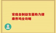 家庭自制益生菌助力健康养鸡全攻略