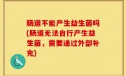 肠道不能产生益生菌吗(肠道无法自行产生益生菌，需要通过外部补充)