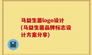马益生菌logo设计(马益生菌品牌标志设计方案分享)