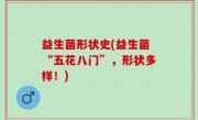 益生菌形状史(益生菌“五花八门”，形状多样！)