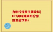 自制柠檬益生菌饮料(DIY美味健康的柠檬益生菌饮料)