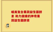 暖美复合果蔬益生菌酵素 助力健康的神奇果蔬益生菌酵素