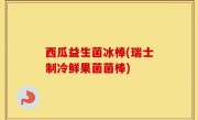 西瓜益生菌冰棒(瑞士制冷鲜果菌菌棒)