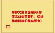 郝邵文益生菌薯片(郝邵文益生菌薯片：促进肠道健康的美味零食)
