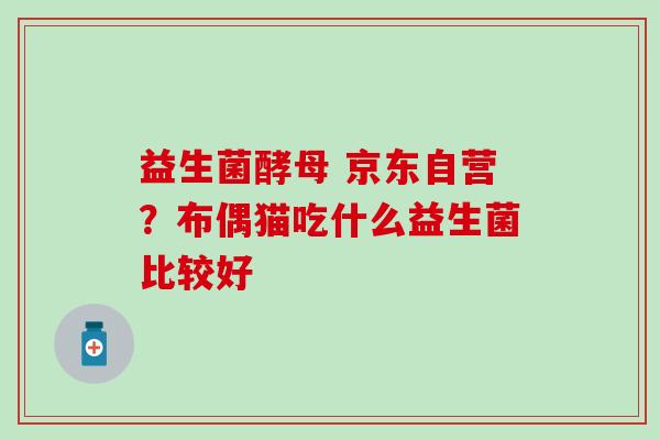 益生菌酵母 京东自营？布偶猫吃什么益生菌比较好