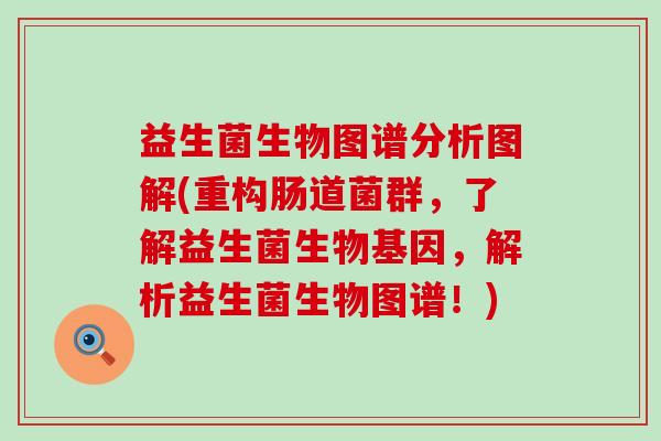 益生菌生物图谱分析图解(重构肠道菌群,了解益生菌生物基因,解析益生菌生物图谱!) 益生菌生物图谱分析图解(重构肠道菌群,了解益生菌生物基因,解析益生菌生物图谱!)