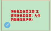海参钛益生菌江西(江西海参钛益生菌：为你的健康保驾护航)
