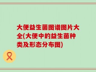 大便益生菌图谱图片大全(大便中的益生菌种类及形态分布图)