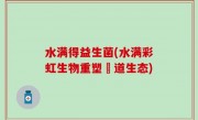 水满得益生菌(水满彩虹生物重塑腸道生态)