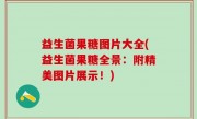 益生菌果糖图片大全(益生菌果糖全景：附精美图片展示！)