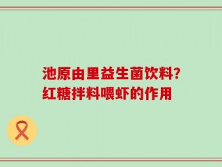 池原由里益生菌饮料？红糖拌料喂虾的作用