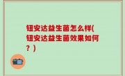 钮安达益生菌怎么样(钮安达益生菌效果如何？)