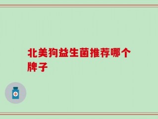 北美狗益生菌推荐哪个牌子