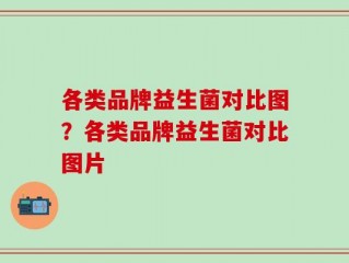 各类品牌益生菌对比图？各类品牌益生菌对比图片