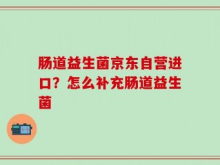 肠道益生菌京东自营进口？怎么补充肠道益生菌