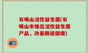 石嘴山活性益生菌(石嘴山市推出活性益生菌产品，改善肠道健康)