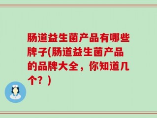肠道益生菌产品有哪些牌子(肠道益生菌产品的品牌大全，你知道几个？)