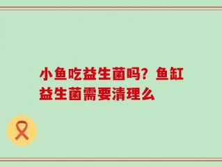 小鱼吃益生菌吗？鱼缸益生菌需要清理么
