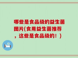 哪些是食品级的益生菌图片(食用益生菌推荐，这些是食品级的！)