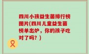 四川小孩益生菌排行榜图片(四川儿童益生菌榜单出炉，你的孩子吃对了吗？)