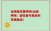 山南益生菌烤肉(山南烤肉：益生菌与美食的完美融合)