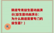 肠道专用益生菌动画演示(益生菌动画演示：为什么肠道需要专门的益生菌？)