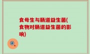食母生与肠道益生菌(食物对肠道益生菌的影响)