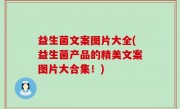 益生菌文案图片大全(益生菌产品的精美文案图片大合集！)