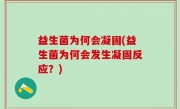 益生菌为何会凝固(益生菌为何会发生凝固反应？)