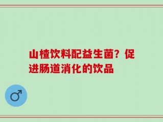 山楂饮料配益生菌？促进肠道消化的饮品