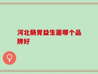 河北肠胃益生菌哪个品牌好