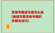思维导图益生菌怎么画(画益生菌思维导图的步骤及技巧)