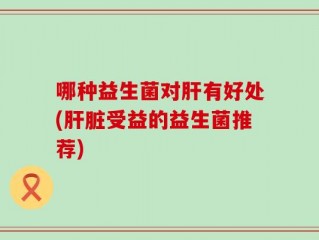 哪种益生菌对肝有好处(肝脏受益的益生菌推荐)
