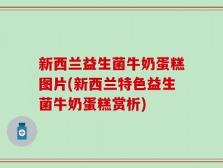 新西兰益生菌牛奶蛋糕图片(新西兰特色益生菌牛奶蛋糕赏析)