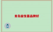 青岛益生菌品牌好