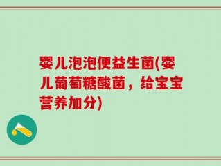 婴儿泡泡便益生菌(婴儿葡萄糖酸菌，给宝宝营养加分)