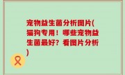 宠物益生菌分析图片(猫狗专用！哪些宠物益生菌最好？看图片分析)