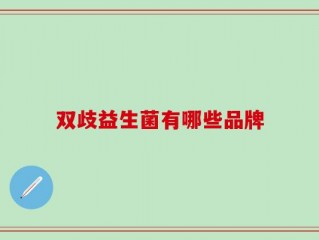 双歧益生菌有哪些品牌