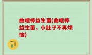 曲嗖棒益生菌(曲嗖棒益生菌，小肚子不再烦恼)